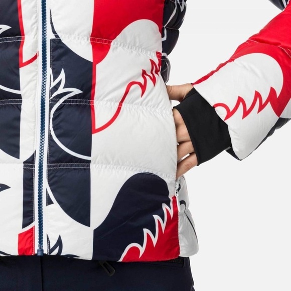 Rossignol Hiver Down Rooster RARE large, women’s ski jacket - Picture 7 of 16